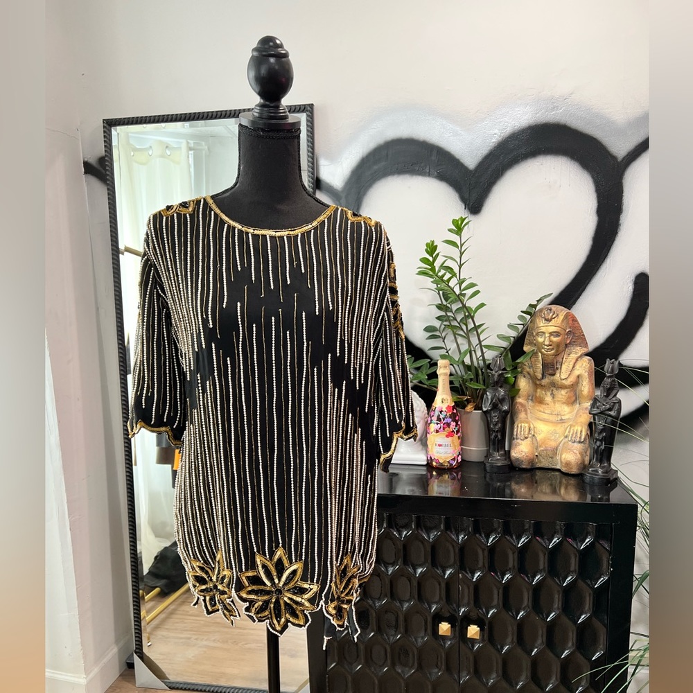 Stenay sequin top
